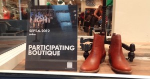 Fashion's Night Out Window Sign