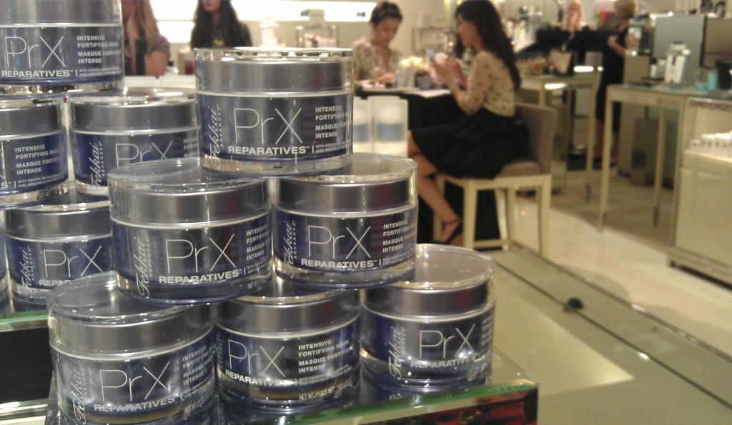 Fekkai products displayed at Saks Fifth Avenue