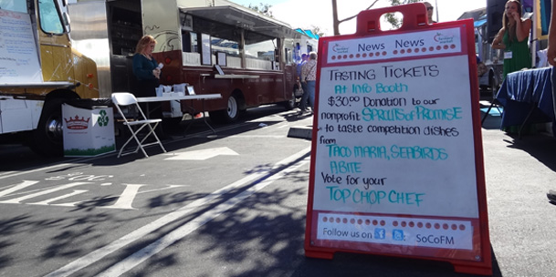 Farm To Food Truck Challenge at SoCo Farmers Market