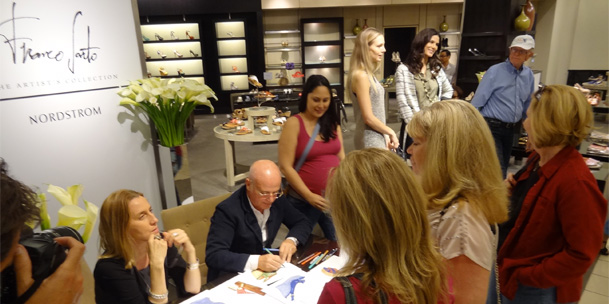 Designer Franco Sarto Visits Nordstrom at South Coast Plaza