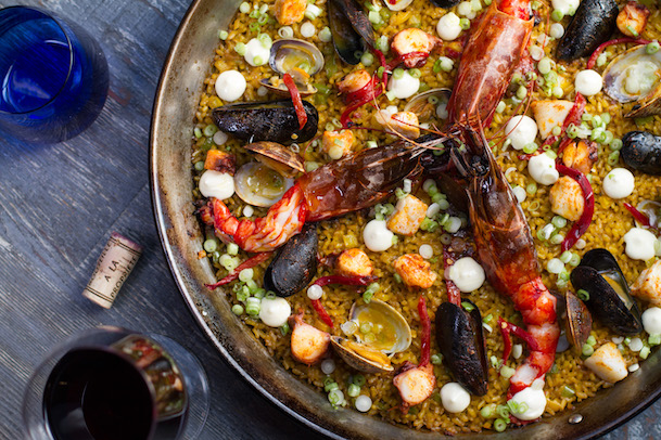 vaca paella