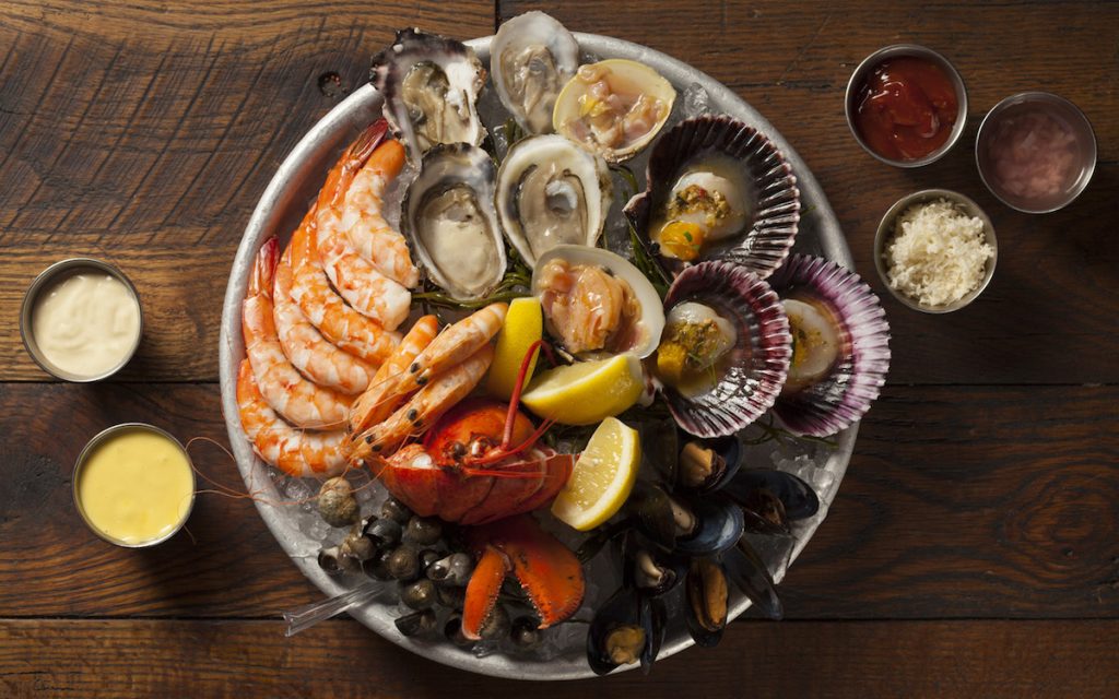 Water Grill grand shellfish platter