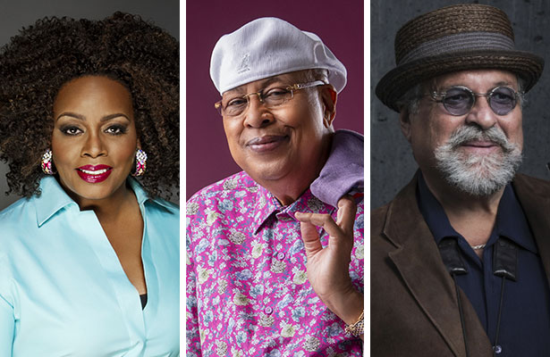 Dianne Reeves, Chucho Valdés and  Joe Lovano.