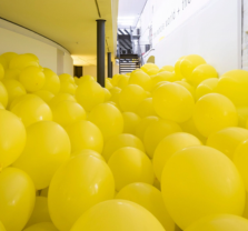 Martin Creed: Work No. 3868 Half the air in a given space