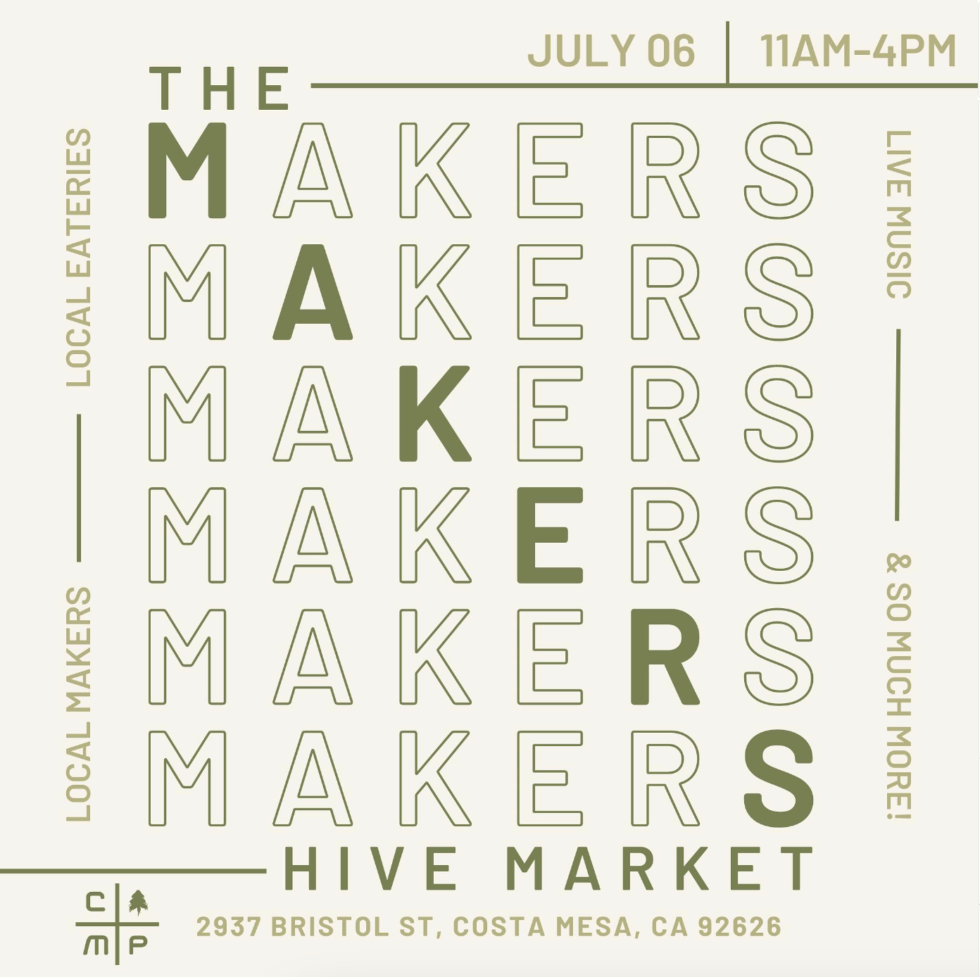 The Makers Hive Market 2024 at The CAMP