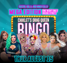 Chiklets Drag Queen Bingo at Strut Bar and Club