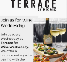 Wine Wednesday at Terrace by Mix Mix