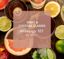 Mixology 101 at The Mixing Glass & Market