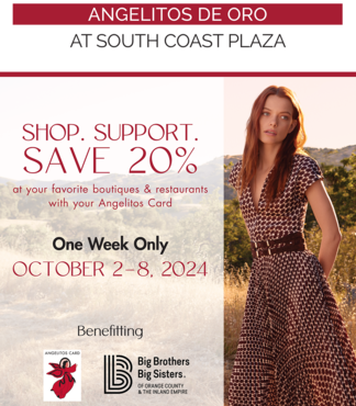 Support Angelitos de Oro at South Coast Plaza