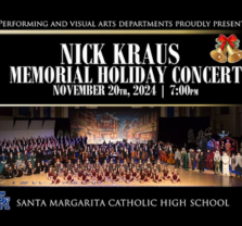 Nick Kraus Memorial Holiday Concert at Segerstrom Hall