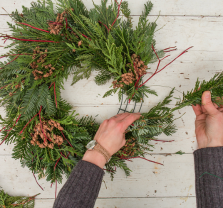 Centennial Farm Workshop: Make It, Take It – DIY Winter Wreaths Session 2 at Centennial Farm