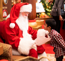 Santa Photos at South Coast Plaza