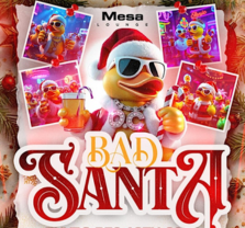 Bad Santa Holiday Party at Mesa