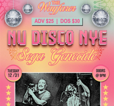 Sega Genecide : Nu Disco NYE at The Wayfarer