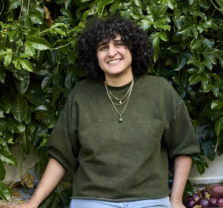 Samin Nosrat at Segerstrom Concert Hall Samin Nosrat at Segerstrom Concert Hall