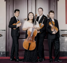 Calidore String Quartet Sept. 2025 at Samueli Theater Calidore String Quartet Sept. 2025 at Samueli Theater