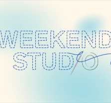 Weekend Studio: Embroidery and Watercolor Weekend Studio: Embroidery and Watercolor