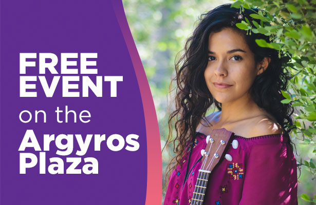 Live on Argyros Stage: Kelly Caballero