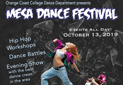 Orange Coast College Dance Department Presents Mesa Dance Festival