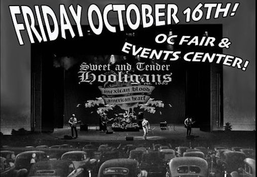 Sweet & Tender Hooligans Drive-in Concert, 10/16, 9 p.m.