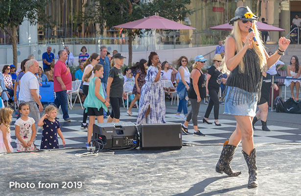 Tuesday Night Dance: Line Dancing at Segerstrom Center for the Arts