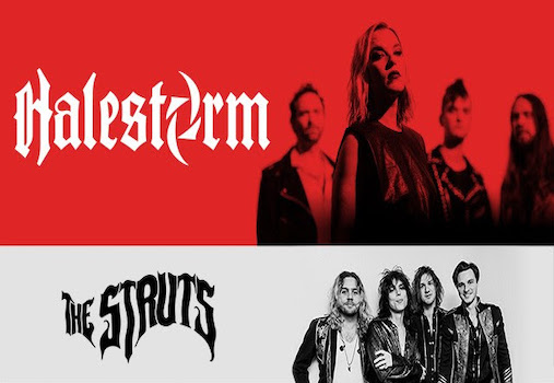 Halestorm with The Struts at The Pacific Amphitheatre