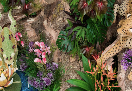 Costa Mesa's South Coast Plaza in full bloom during 'Springtime