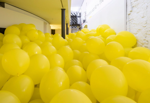 Martin Creed: Work No. 3868 Half the air in a given space