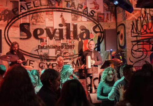 Robert Incelli Solo + Jazz Band at Cafe Sevillas