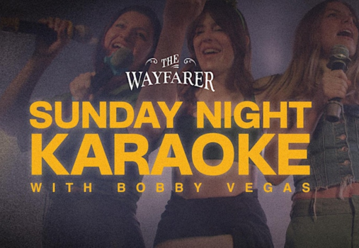 Sunday Night Karaoke with Bobby Vegas at The Wayfarer