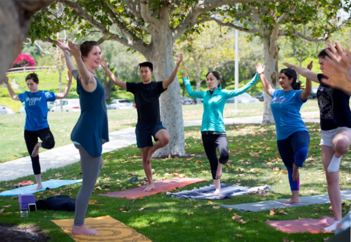 Outdoor Yoga at The CAMP