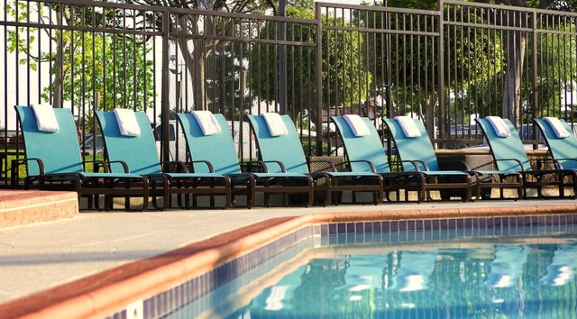 Residence Inn by Marriott Pool chairs